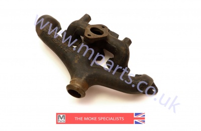 1. Manifold inlet and exhaust